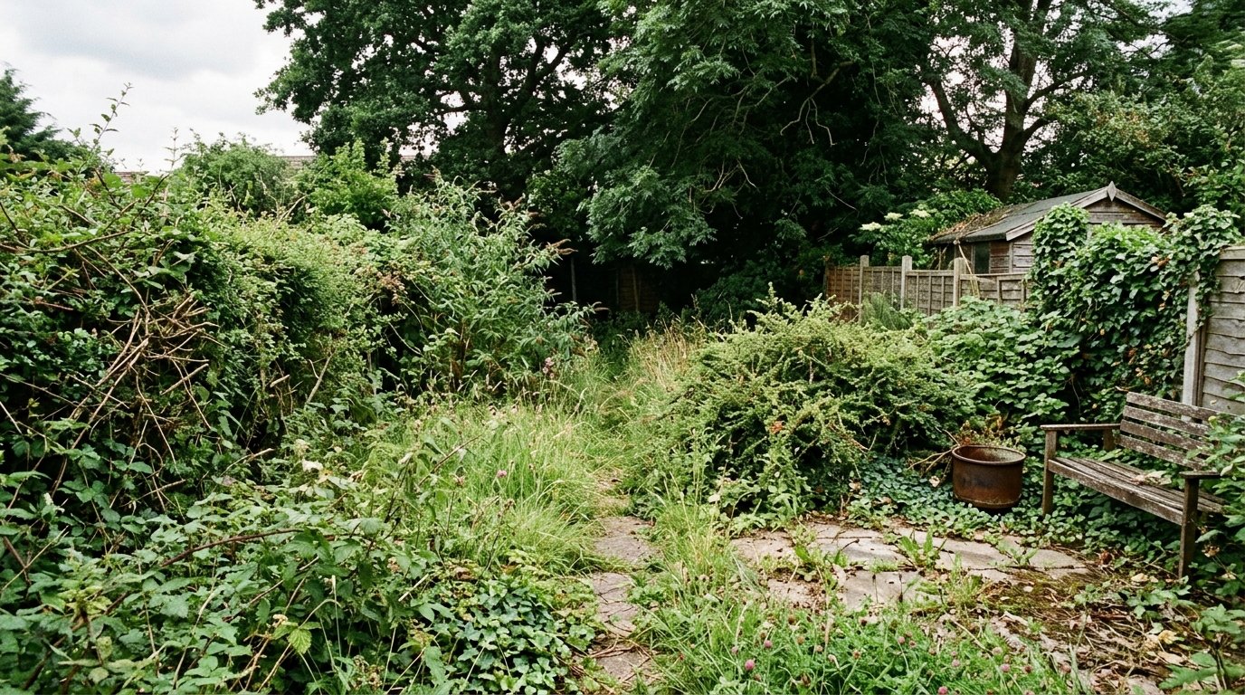 Giardino prima - incolto e selvaggio