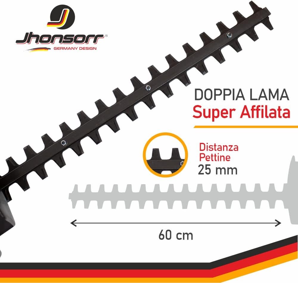 Tagliasiepi ergonomia bilanciamento