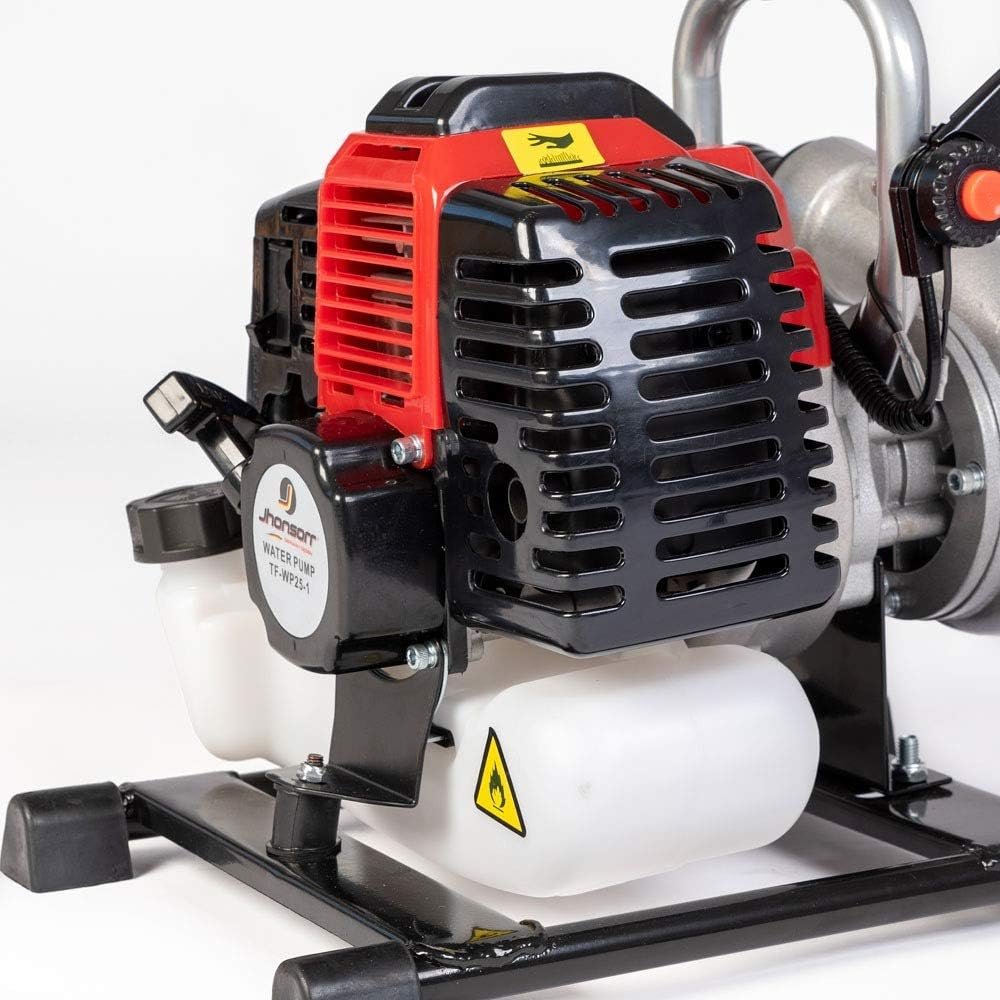 Motopompa a scoppio 2 tempi 52cc con accessori inclusi